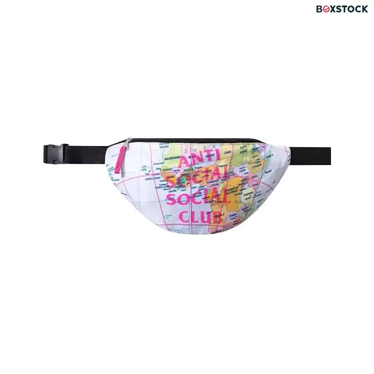 Anti Social Social Club Current Location Fanny Pack 'Multicolor' Multi-Color Spring/Summer 2022