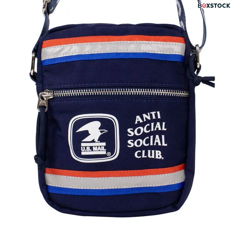Anti Social Social Club x USPS Work Shoulder Bag 'Blue'