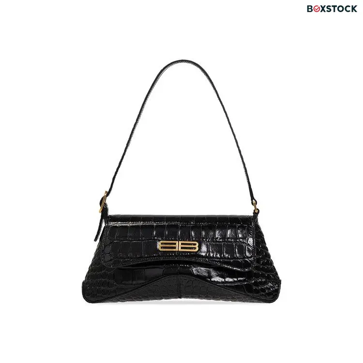 Balenciaga Flap Stret Bag 'Black' 695645-2108X-1000