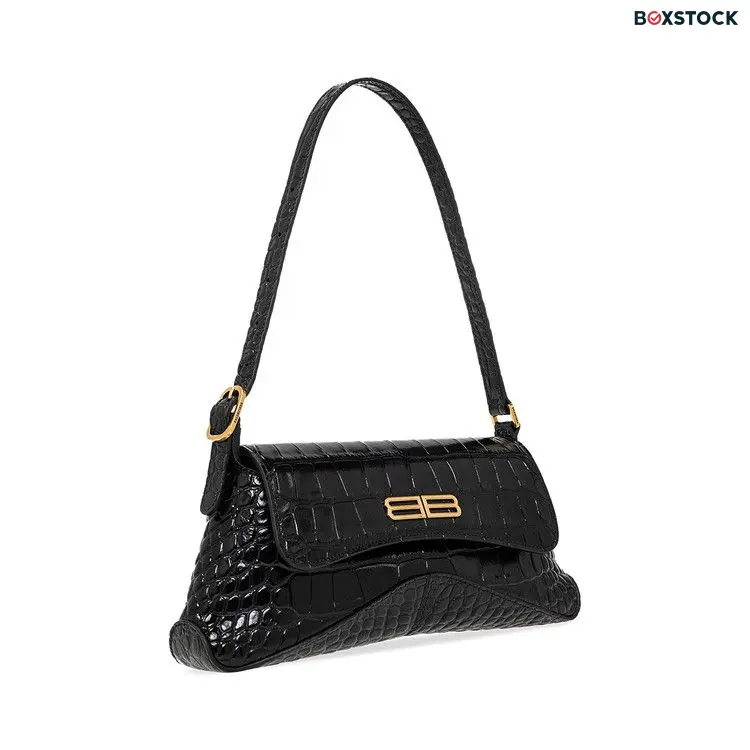 Balenciaga Flap Stret Bag 'Black' 695645-2108X-1000