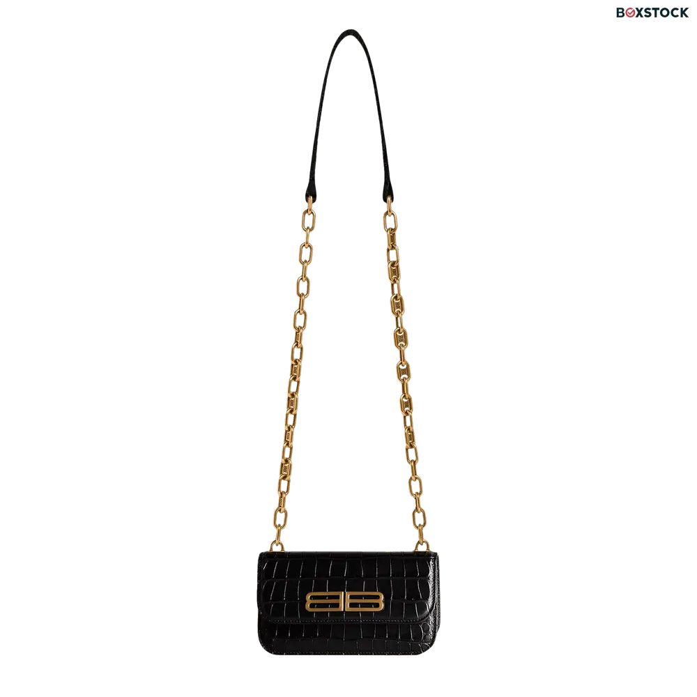 Balenciaga Gossip XS Bag With Chain 'Black'