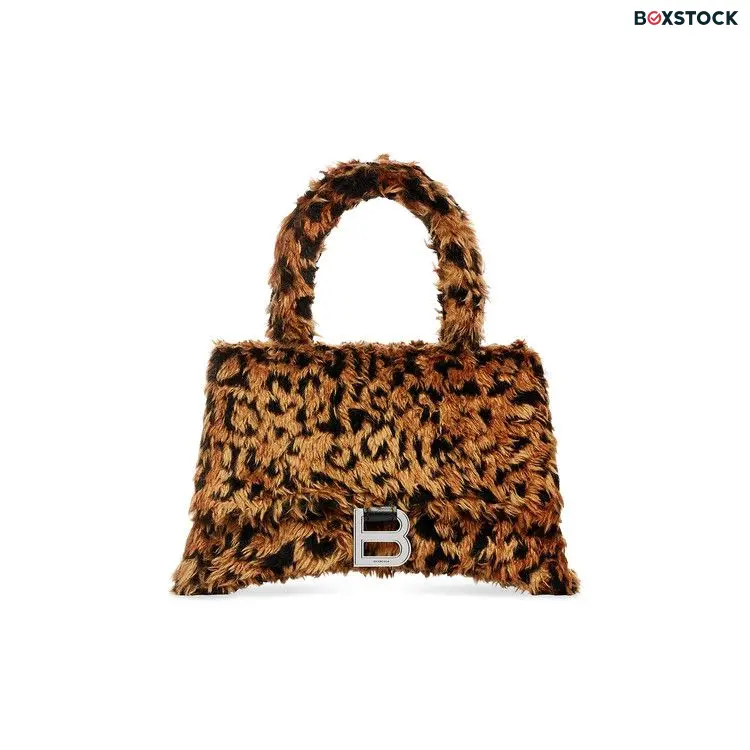 Balenciaga Hourglass Small Handbag With Strap 'Beige/Brown' Tan Fall/Winter 2023