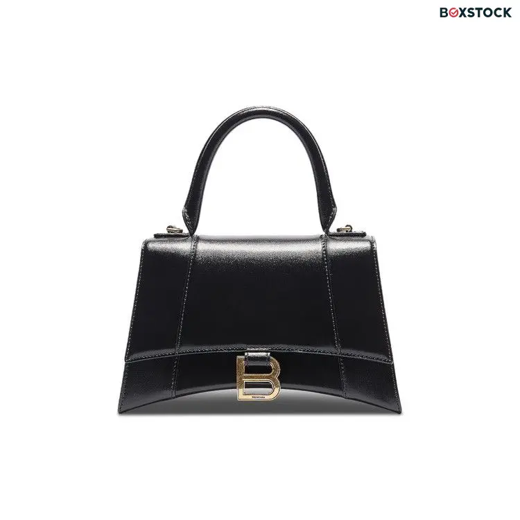 Balenciaga Hourglass Small Top Handle Bag 'Black' Fall/Winter 2021 593546-1QJ4M-1000
