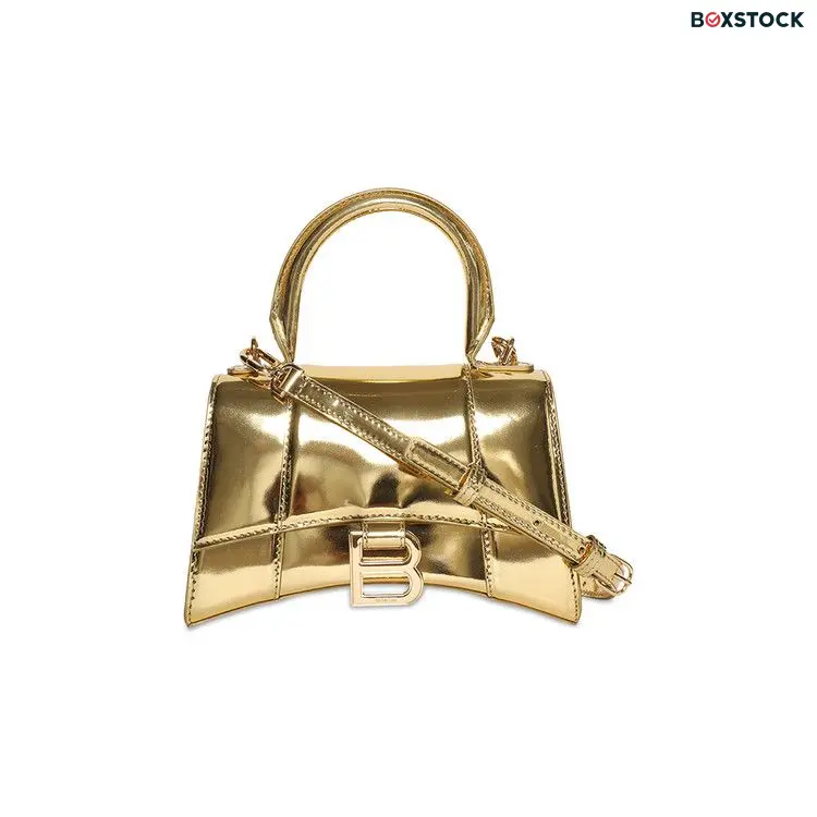 Balenciaga Hourglass Top Handle 'Gold' Spring/Summer 2024