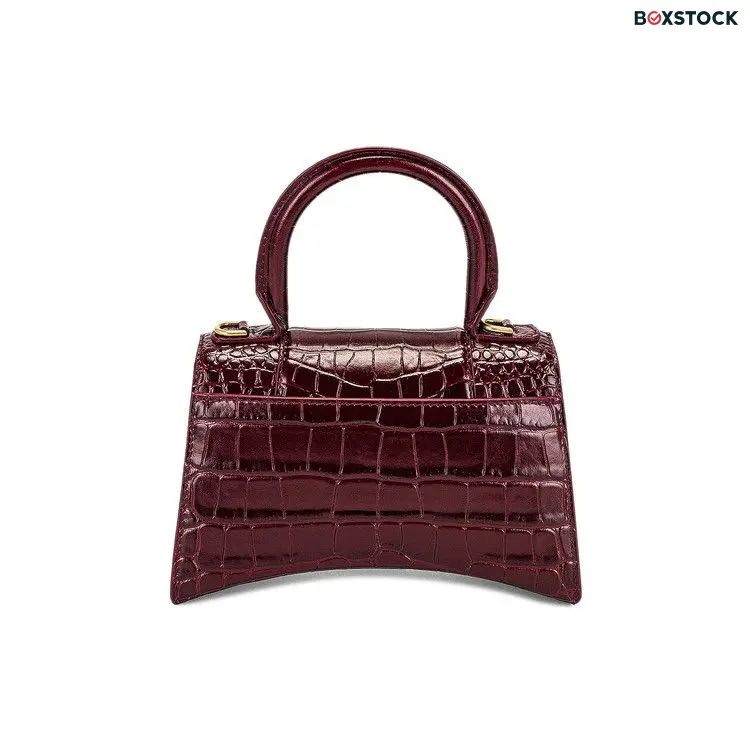 Balenciaga Hourglass XS Handbag 'Dark Red' Spring/Summer 2022