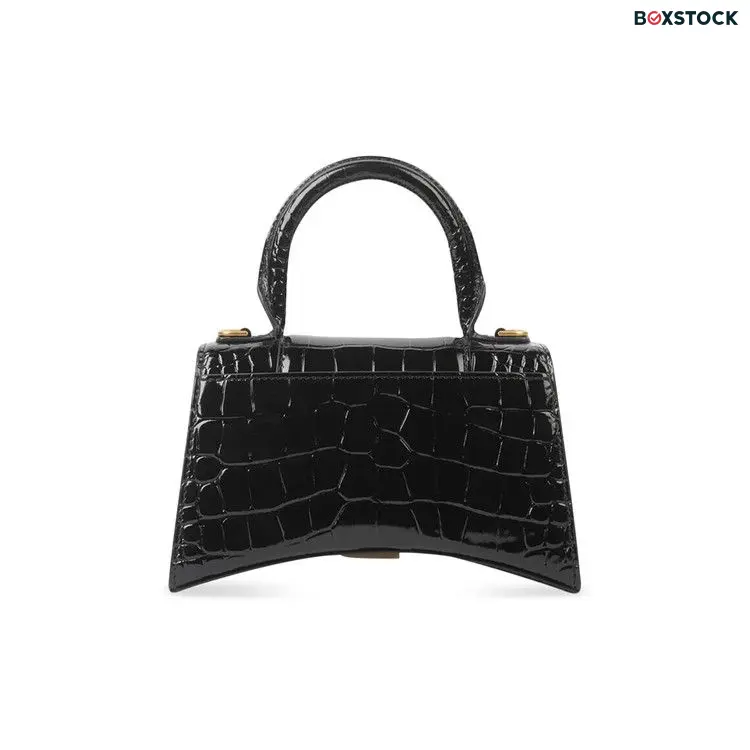 Balenciaga Hourglass XS Top Handle Bag 'Black' Fall/Winter 2021