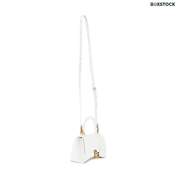Balenciaga Hourglass XS Top Handle Bag 'White' Spring/Summer 2022
