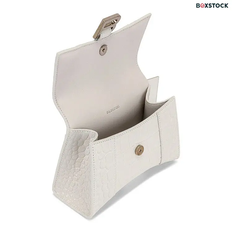 Balenciaga Hourglass XS Top Handle Bag 'White' Fall/Winter 2021