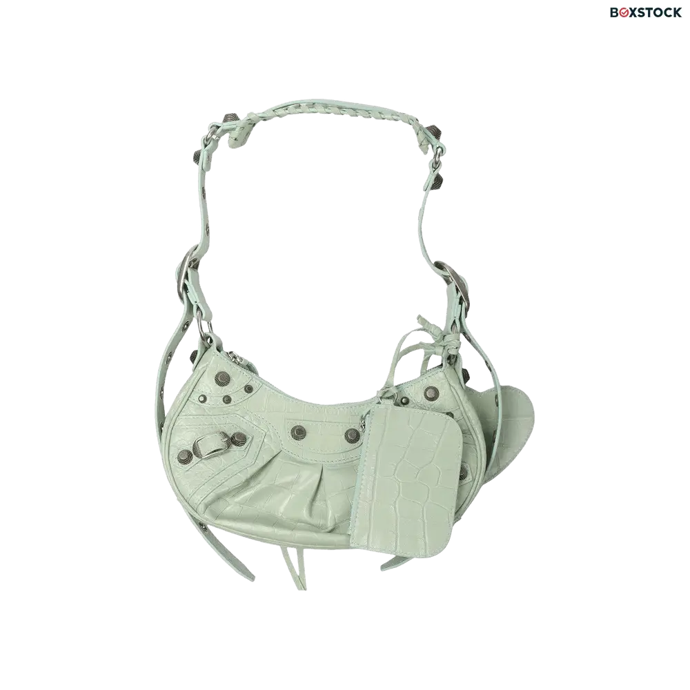 Balenciaga Le Cagole Shoulder Bag 'Light Green'