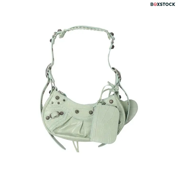 Balenciaga Le Cagole Shoulder Bag 'Light Green'