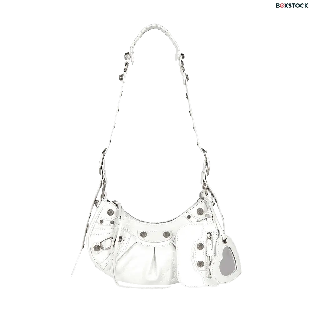 Balenciaga Le Cagole Shoulder Bag 'Optic White' Spring/Summer 2023