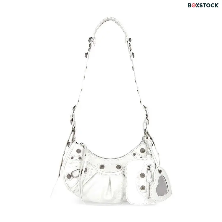 Balenciaga Le Cagole Shoulder Bag 'Optic White' Spring/Summer 2023