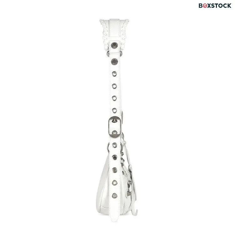 Balenciaga Le Cagole Shoulder Bag 'Optic White' Spring/Summer 2023