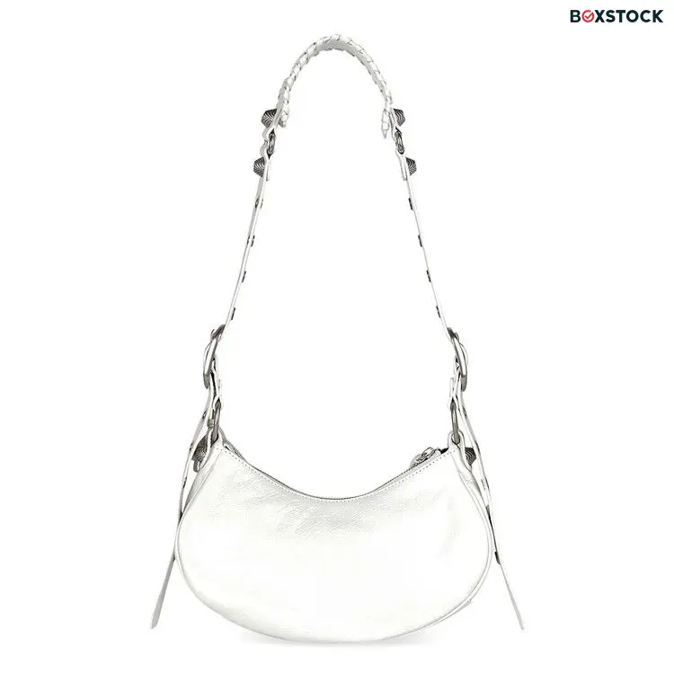 Balenciaga Le Cagole Shoulder Bag 'Optic White' Spring/Summer 2023