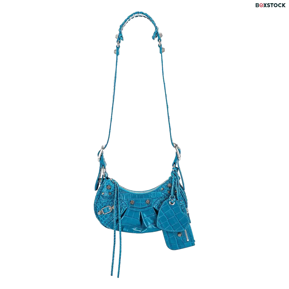Balenciaga Le Cagole Shoulder Bag 'Turquoise' Teal