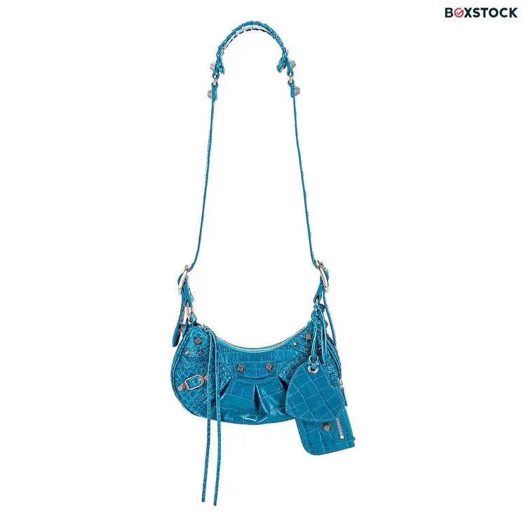 Balenciaga Le Cagole Shoulder Bag 'Turquoise' Teal