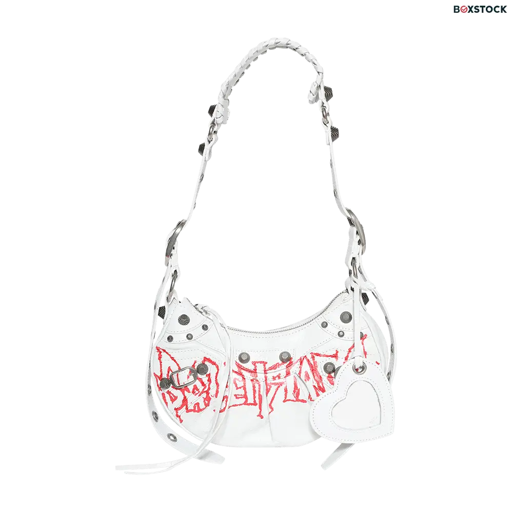 Balenciaga Le Cagole Shoulder Bag 'Optic White' Spring/Summer 2024