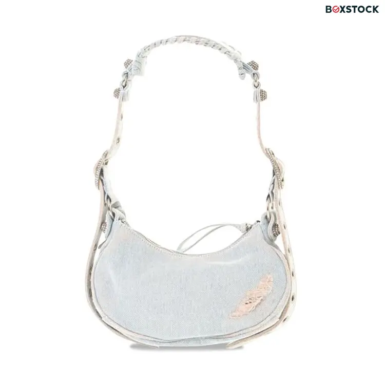 Balenciaga Le Cagole Shoulder Bag 'Pale Blue' Spring/Summer 2023