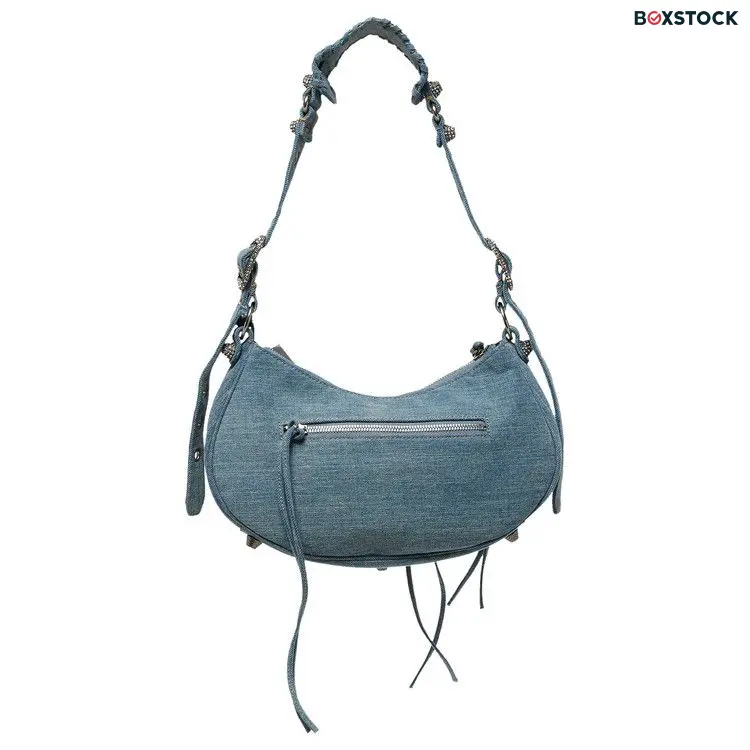 Balenciaga Le Cagole Small Shoulder Bag 'Blue' Fall/Winter 2023