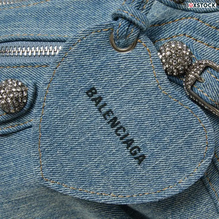 Balenciaga Le Cagole Small Shoulder Bag 'Blue' Fall/Winter 2023