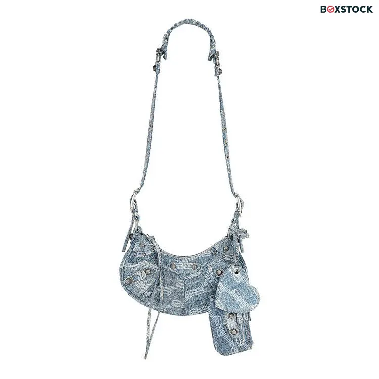 Balenciaga Le Cagole XS Shoulder Bag 'Blue' Fall/Winter 2022
