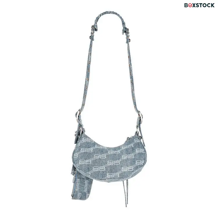 Balenciaga Le Cagole XS Shoulder Bag 'Blue' Fall/Winter 2022