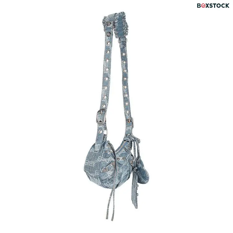 Balenciaga Le Cagole XS Shoulder Bag 'Blue' Fall/Winter 2022