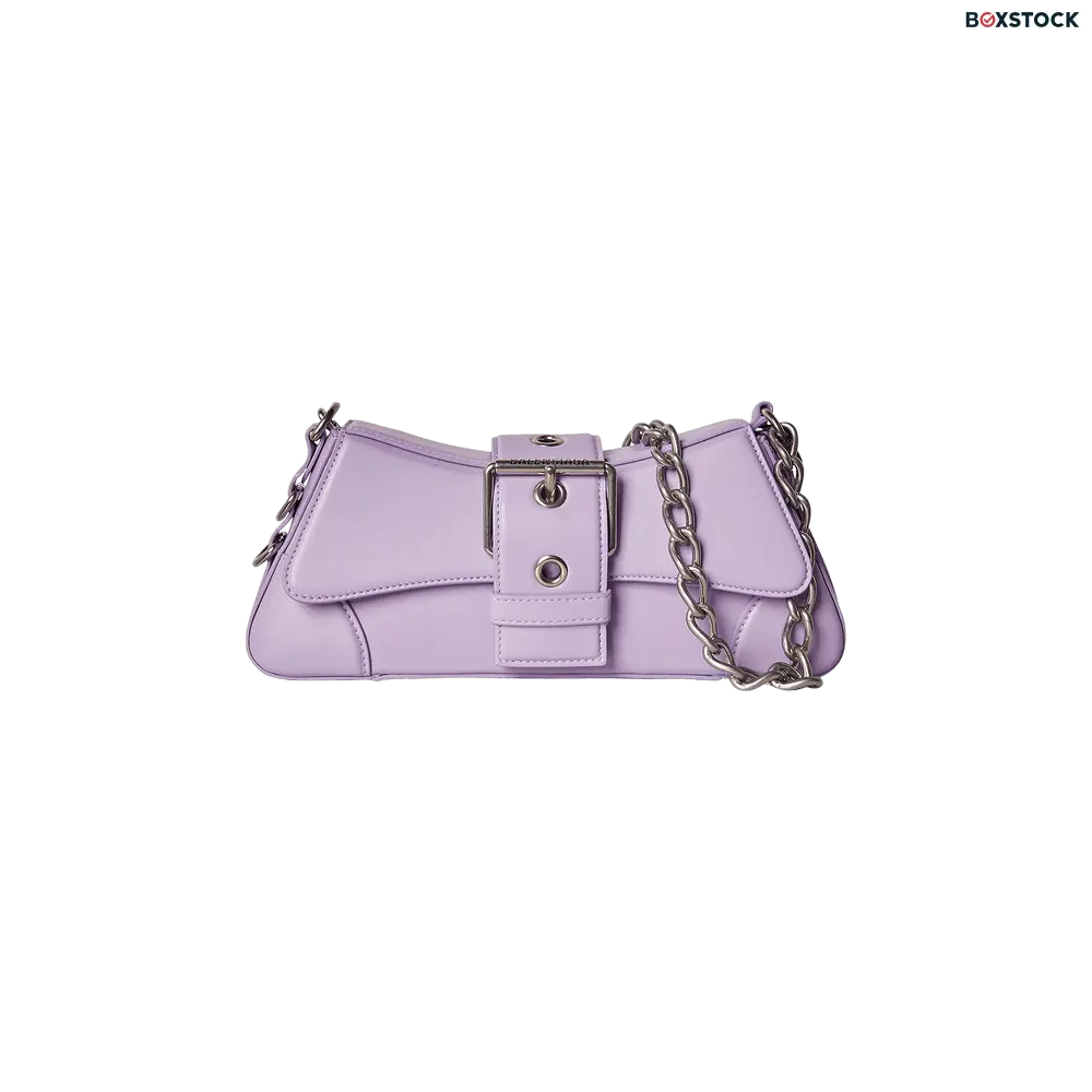Balenciaga Lindsay Small Shoulder Bag With Strap 'Lilac' Purple Fall/Winter 2022