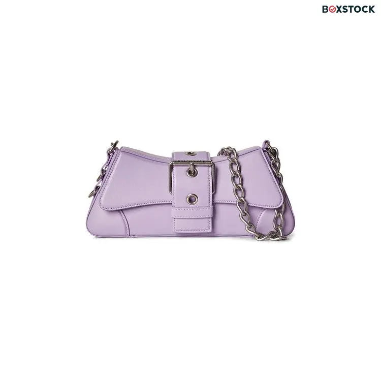 Balenciaga Lindsay Small Shoulder Bag With Strap 'Lilac' Purple Fall/Winter 2022