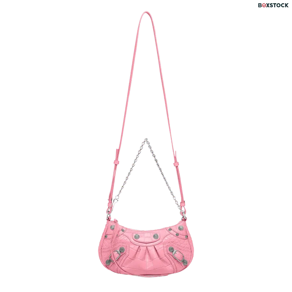 Balenciaga Mini Le Cagole Chain Bag 'Sweet Pink' Spring/Summer 2022