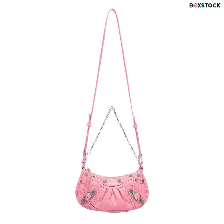 Balenciaga Mini Le Cagole Chain Bag 'Sweet Pink' Spring/Summer 2022