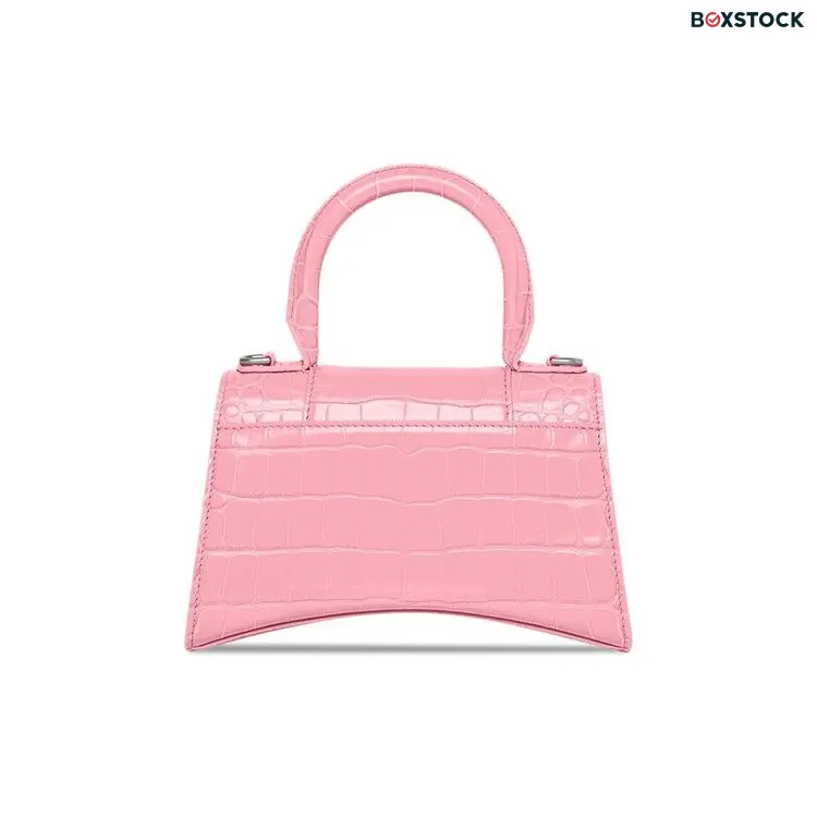 Balenciaga Mini Hourglass Top Handle Bag 'Sweet Pink' Spring/Summer 2023