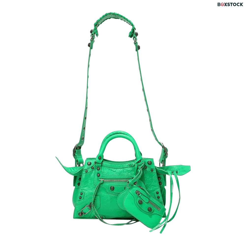 Balenciaga Neo Cagole XS Bag 'Vivid Green' Fall/Winter 2022