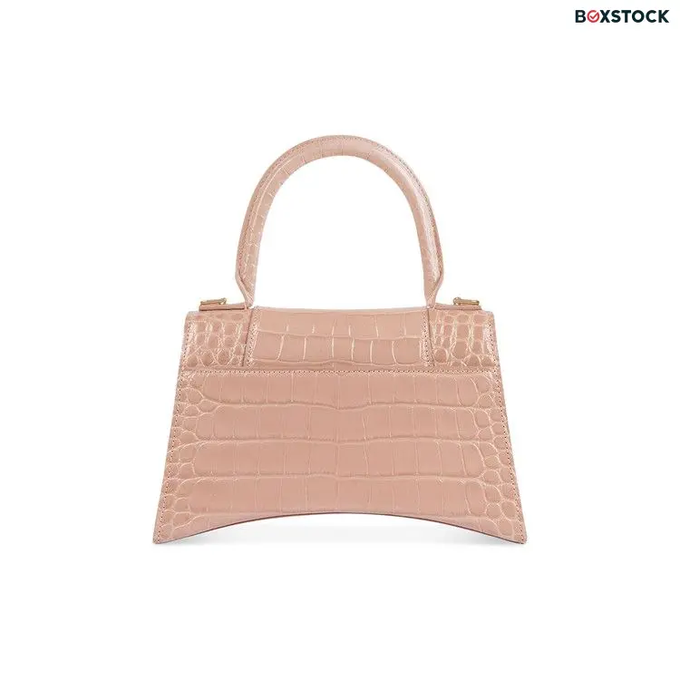 Balenciaga Small Hourglass Top Handle Bag 'Nude/Beige' Cream Fall/Winter 2021