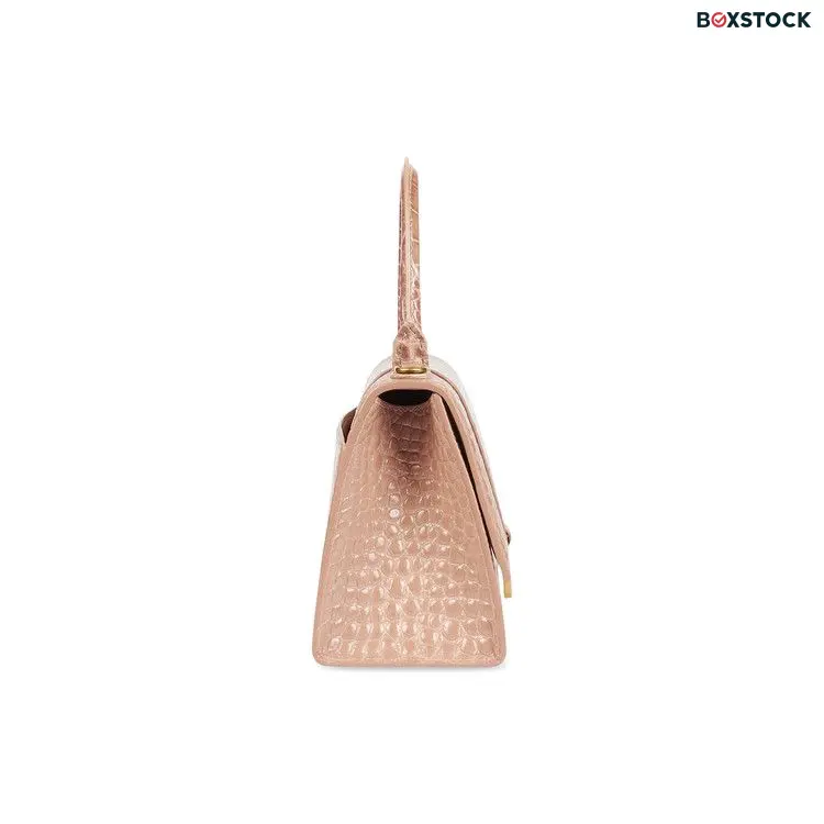 Balenciaga Small Hourglass Top Handle Bag 'Nude/Beige' Cream Fall/Winter 2021