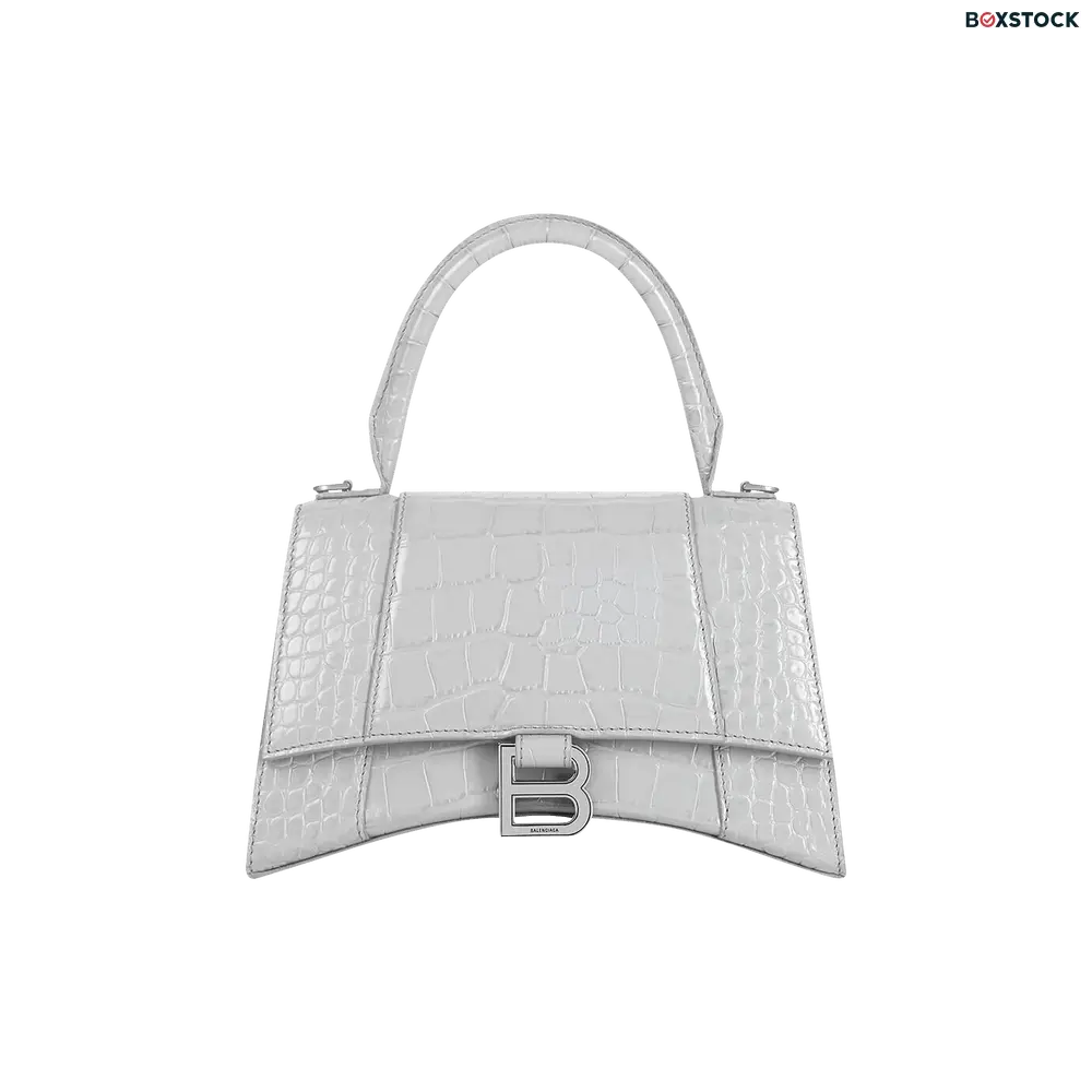 Balenciaga Small Hourlgass Top Handle Bag 'Grey'