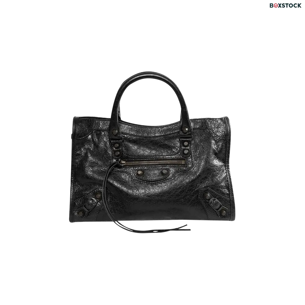 Balenciaga Small Le City Shoulder Bag 'Black'