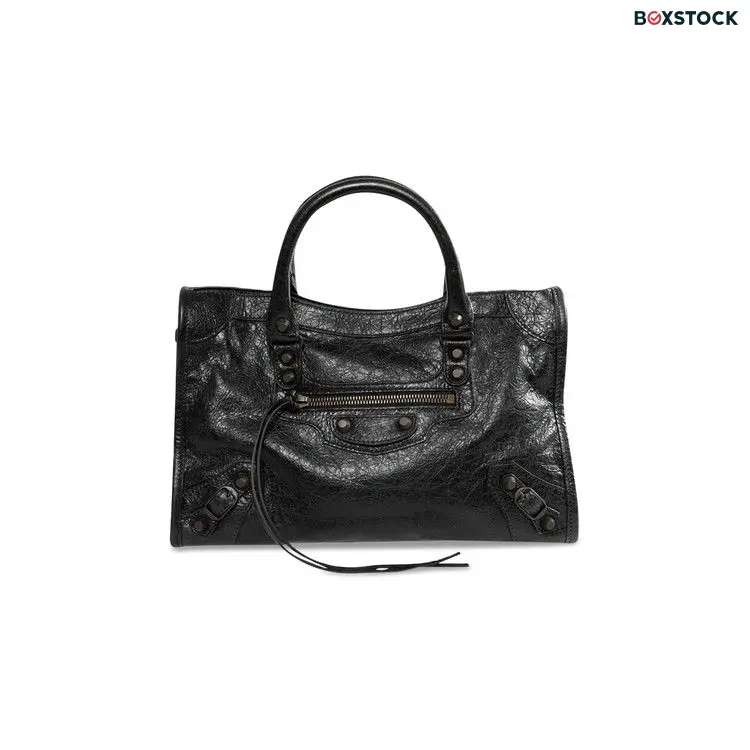 Balenciaga Small Le City Shoulder Bag 'Black'
