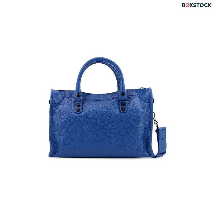 Balenciaga Small Le City Shoulder Bag 'Denim Blue'