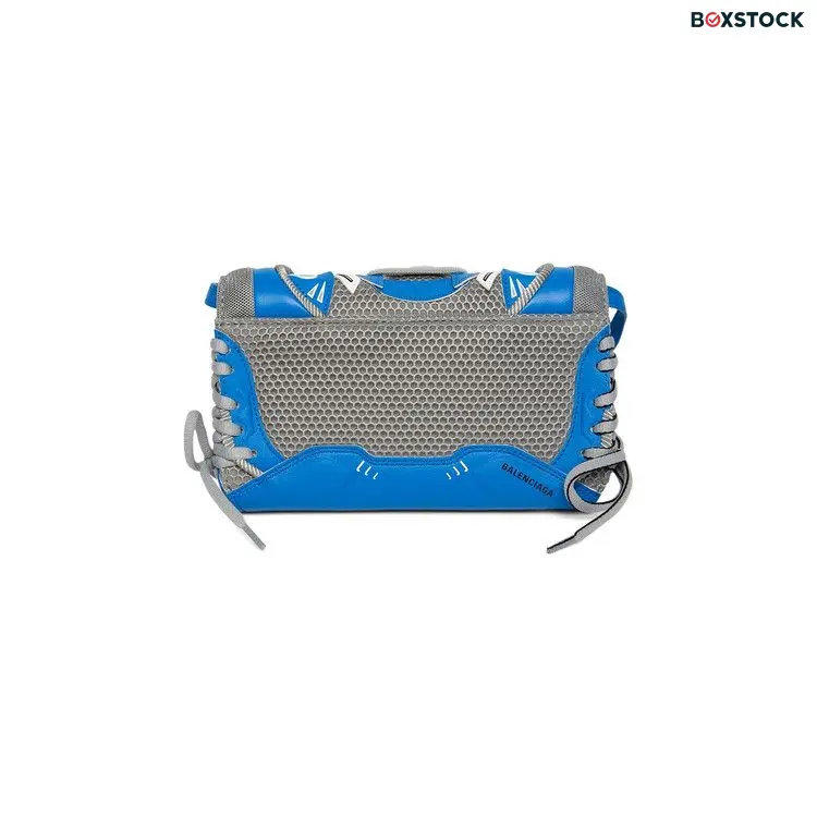 Balenciaga Sneakerhead Phone Holder Strap Bag 'Blue/Grey' Fall/Winter 2021