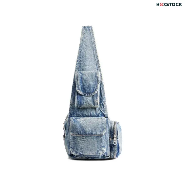 Balenciaga Superbus Sling Bag 'Vintage Blue' Spring/Summer 2024