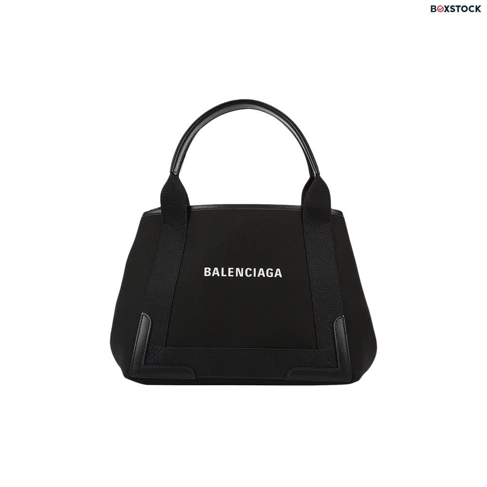 Balenciaga Xs Cabas Tote Bag 'Natrual/Black' Cream Fall/Winter 2022