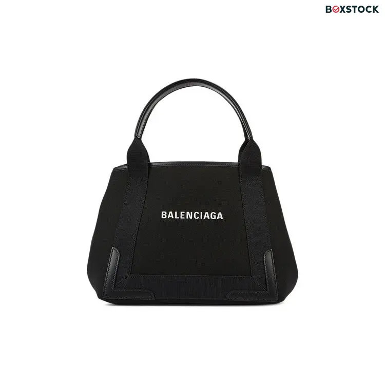 Balenciaga Xs Cabas Tote Bag 'Natrual/Black' Cream Fall/Winter 2022