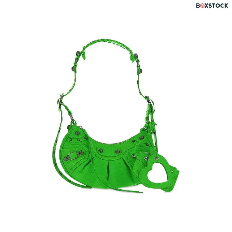 Balenciaga XS Le Cagole Shoulder Bag 'Acid Green' Fall/Winter 2022