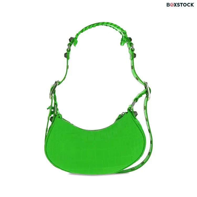 Balenciaga XS Le Cagole Shoulder Bag 'Acid Green' Fall/Winter 2022