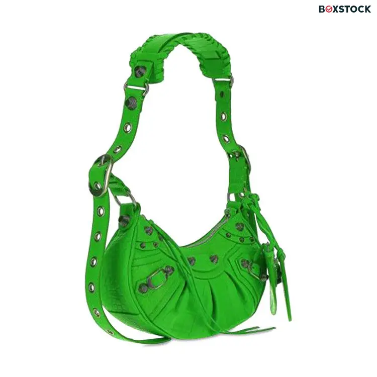 Balenciaga XS Le Cagole Shoulder Bag 'Acid Green' Fall/Winter 2022