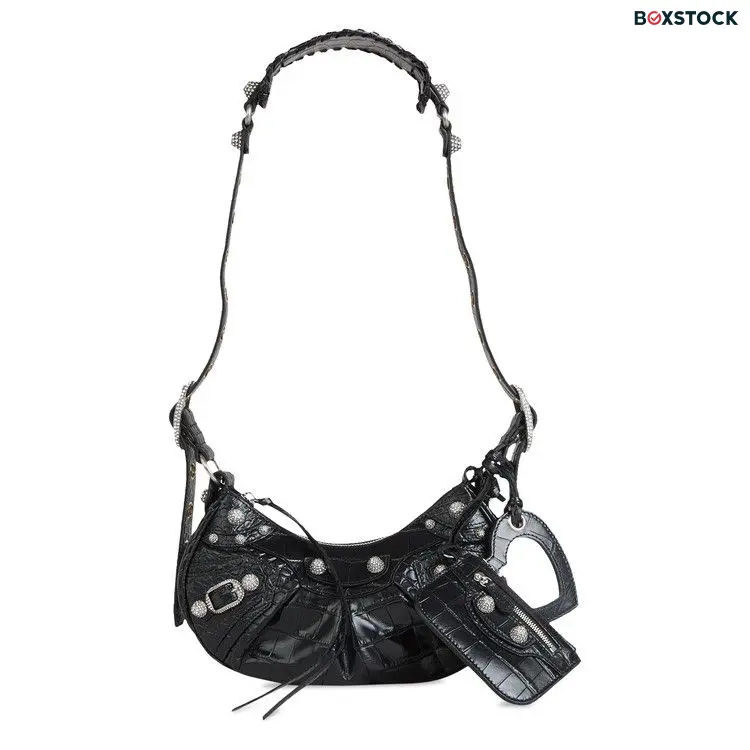 Balenciaga XS Le Cagole Shoulder Bag 'Black' Fall/Winter 2022