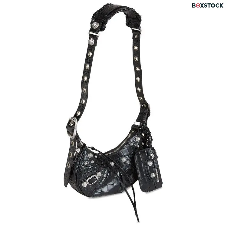 Balenciaga XS Le Cagole Shoulder Bag 'Black' Fall/Winter 2022