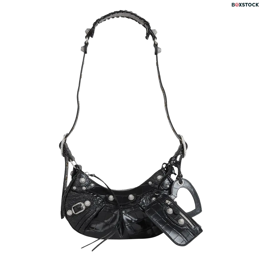 Balenciaga XS Le Cagole Shoulder Bag 'Black' Fall/Winter 2022