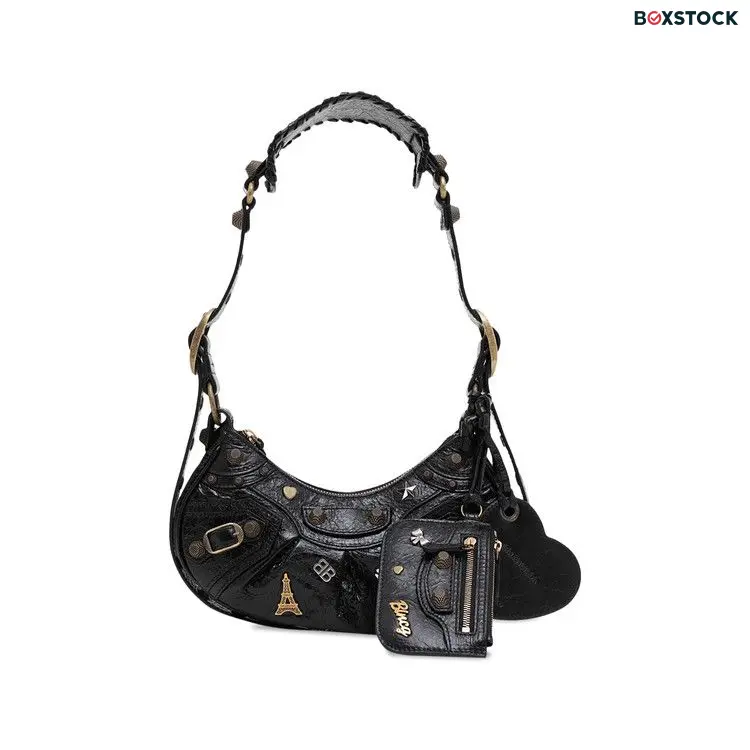 Balenciaga XS Le Cagole Shoulder Bag 'Black' Fall/Winter 2022 671309-210F9-1000